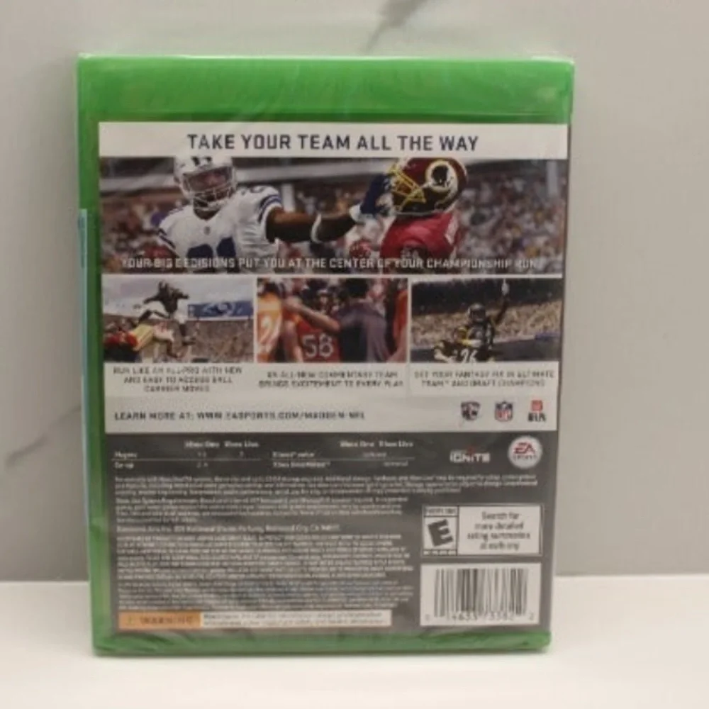 Madden NFL 17 (Microsoft Xbox One, 2016) BRAND NEW Factory Sealed